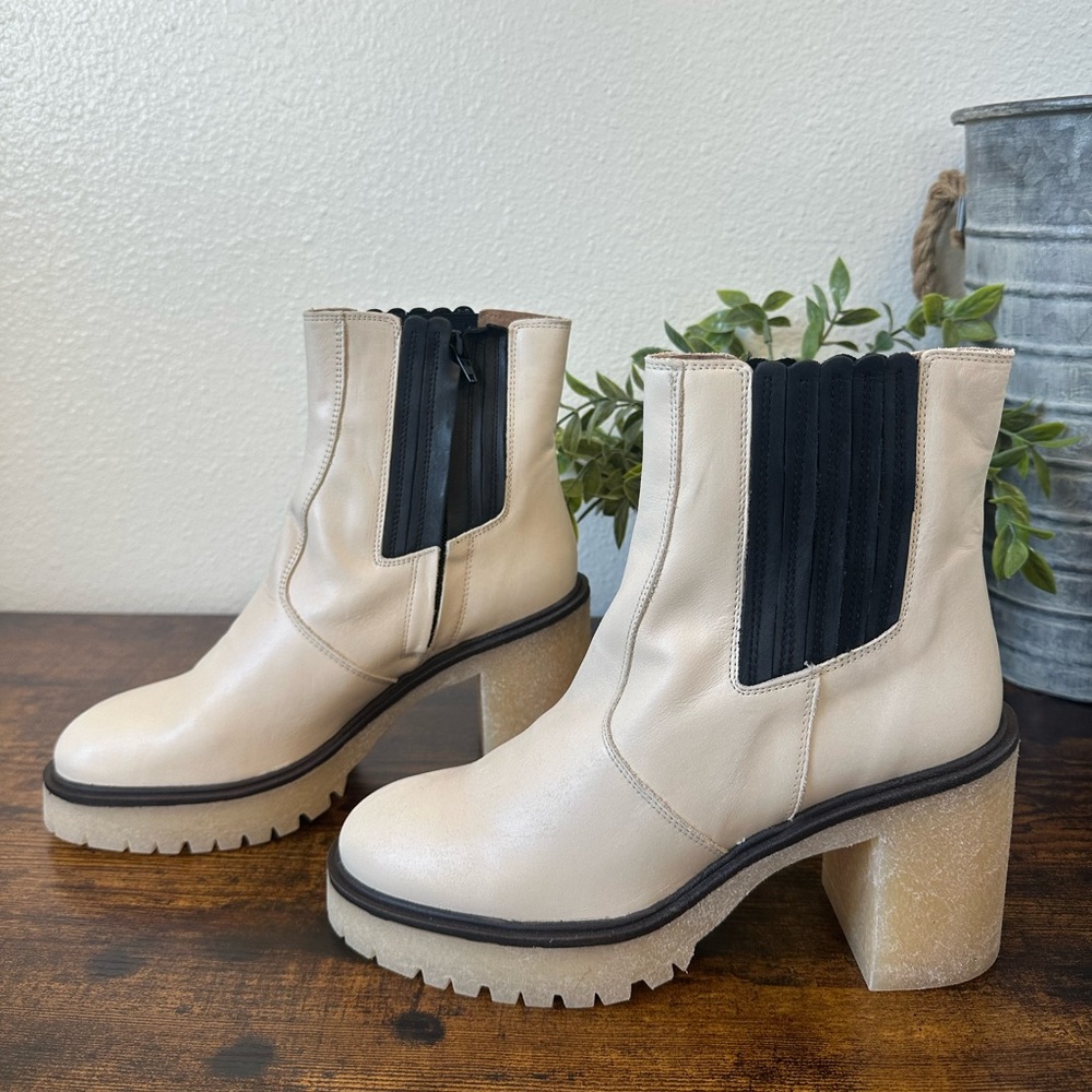 Free People James Chelsea chunky boots